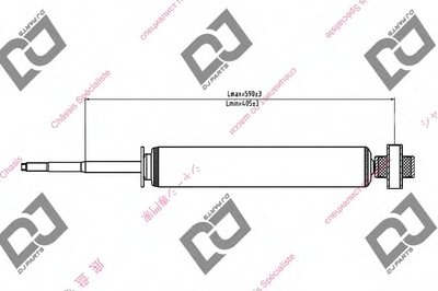 Амортизатор DJ PARTS купить