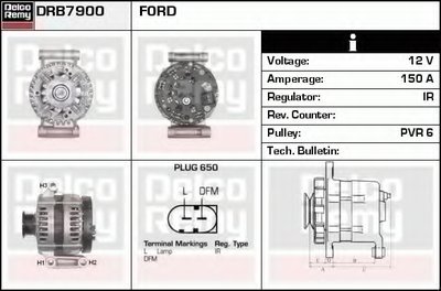 Генератор Remanufactured REMY (Light Duty) DELCO REMY купить