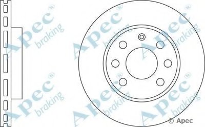 Тормозной диск APEC braking купить