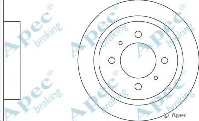 Тормозной диск APEC braking купить