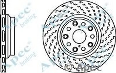 Тормозной диск APEC braking купить