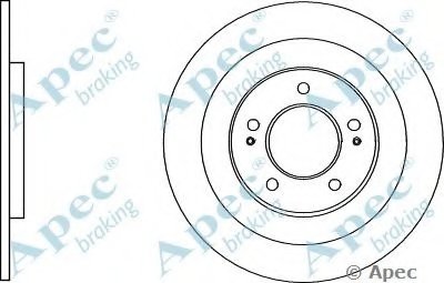 Тормозной диск APEC braking купить