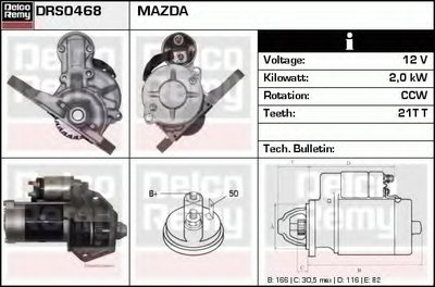 Стартер Remanufactured REMY (Light Duty) DELCO REMY купить