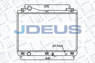 Радиатор, охлаждение двигателя JDEUS купить