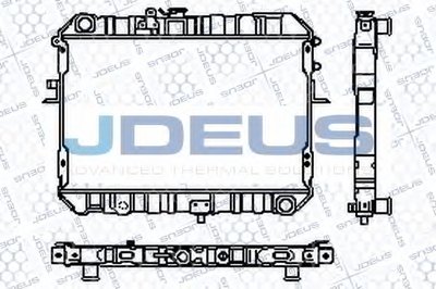 Радиатор, охлаждение двигателя JDEUS купить