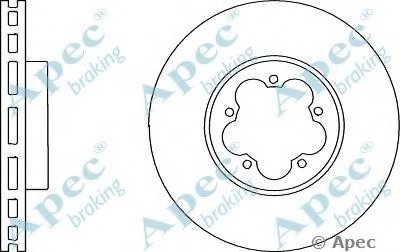 Тормозной диск APEC braking купить