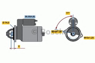 Стартер BOSCH купить