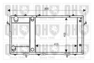 Радиатор, охлаждение двигателя QUINTON HAZELL купить