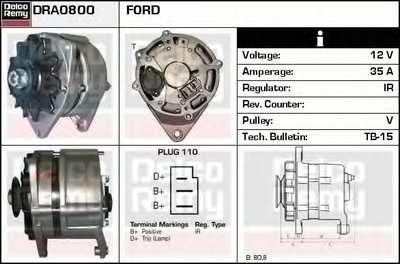 Генератор Remanufactured REMY (Light Duty) DELCO REMY купить