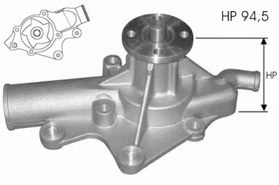 Водяной насос PROTECHNIC купить