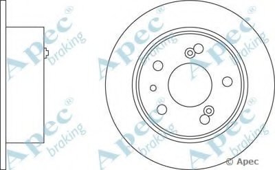 Тормозной диск APEC braking купить