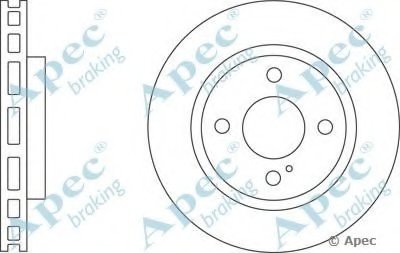 Тормозной диск APEC braking купить