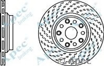 Тормозной диск APEC braking купить