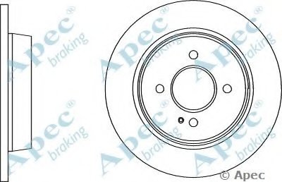 Тормозной диск APEC braking купить