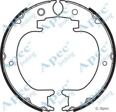 Тормозные колодки APEC braking купить