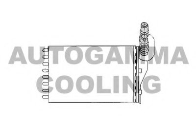 Теплообменник, отопление салона AUTOGAMMA