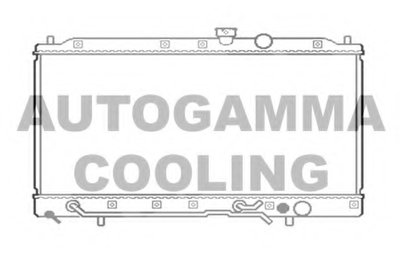 Радиатор, охлаждение двигателя AUTOGAMMA купить