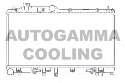 Радиатор, охлаждение двигателя AUTOGAMMA купить