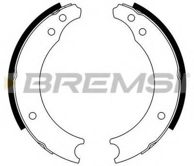 Комплект тормозных колодок BREMSI купить