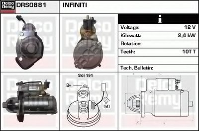 Стартер Remanufactured REMY (Light Duty) DELCO REMY купить