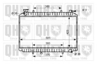 Радиатор, охлаждение двигателя QUINTON HAZELL купить