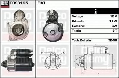 Стартер Remanufactured REMY (Light Duty) DELCO REMY купить