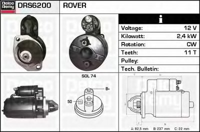 Стартер Remanufactured DELCO REMY (Heavy Duty) DELCO REMY купить