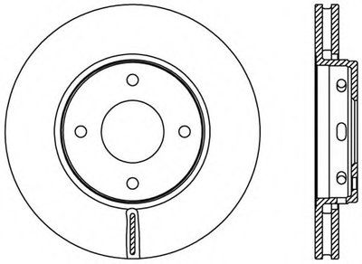 Тормозной диск ADAPTIVE OPEN PARTS купить