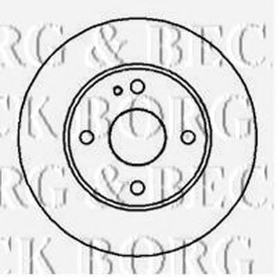 Тормозной диск BORG & BECK купить