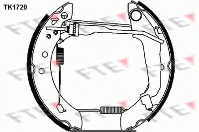 Комплект тормозных колодок FTE купить