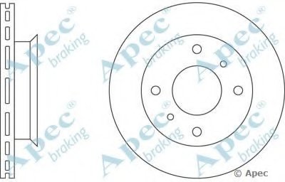 Тормозной диск APEC braking купить