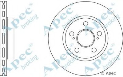 Тормозной диск APEC braking купить