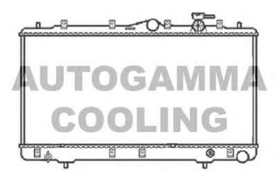 Радиатор, охлаждение двигателя AUTOGAMMA купить