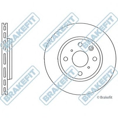 Тормозной диск Brake Fit APEC braking купить