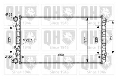 Радиатор, охлаждение двигателя QUINTON HAZELL купить