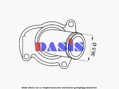 Термостат, охлаждающая жидкость AKS DASIS купить