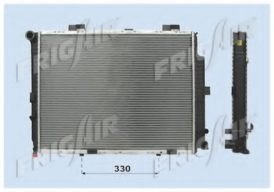 Радиатор, охлаждение двигателя FRIGAIR купить