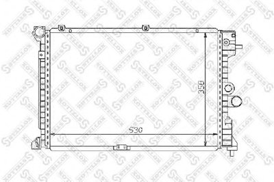 Радиатор, охлаждение двигателя STELLOX купить