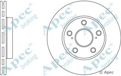 Тормозной диск APEC braking купить