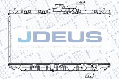 Радиатор, охлаждение двигателя JDEUS купить