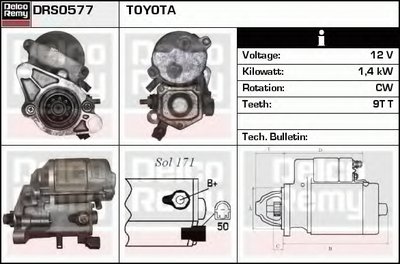 Стартер Remanufactured REMY (Light Duty) DELCO REMY купить