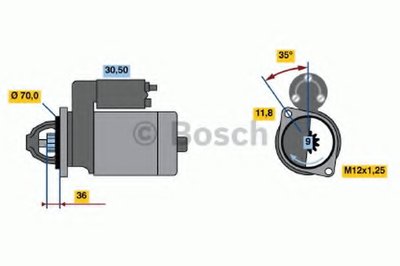 Стартер BOSCH купить