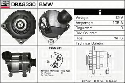 Генератор Remanufactured REMY (Light Duty) DELCO REMY купить