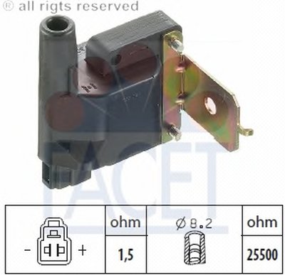 Катушка зажигания FACET купить