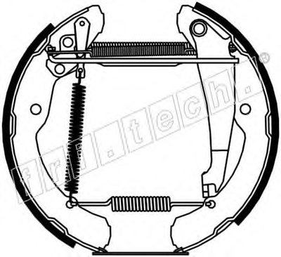 Комплект тормозных колодок FAST KIT fri.tech. купить
