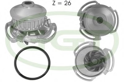 Водяной насос GGT купить