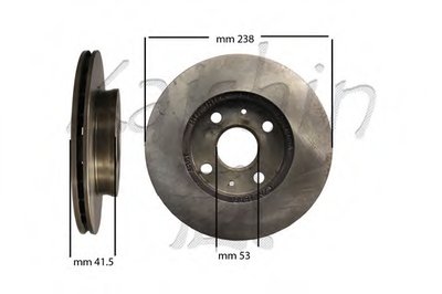 Тормозной диск KAISHIN купить