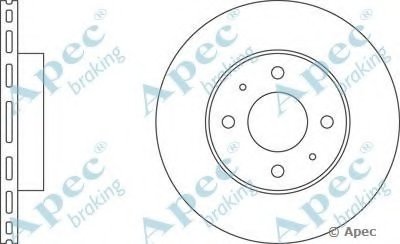 Тормозной диск APEC braking купить