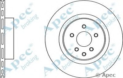 Тормозной диск APEC braking купить