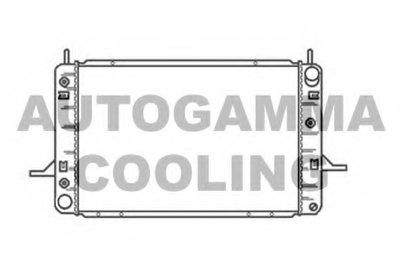 Радиатор, охлаждение двигателя AUTOGAMMA купить
